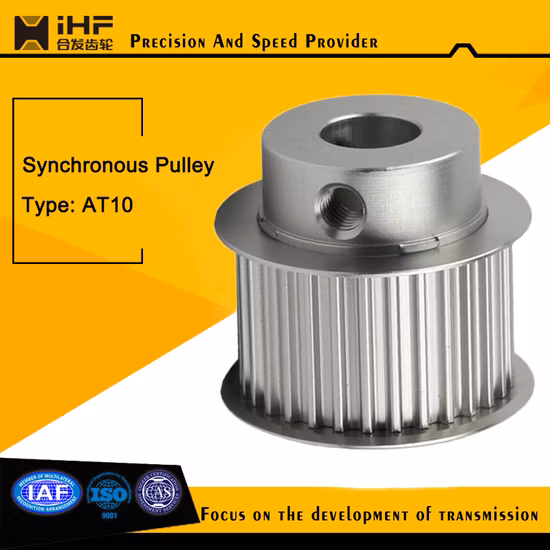 Factory Price High Precision Aluminum Timing Belt Pulley with Customized