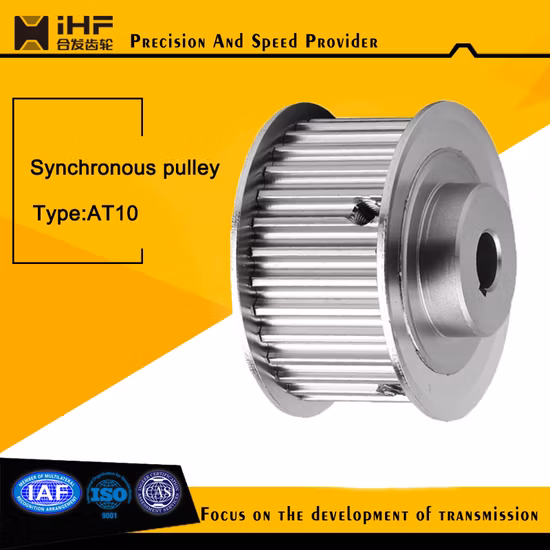 Factory Price High Precision Aluminum Timing Belt Pulley with Customized